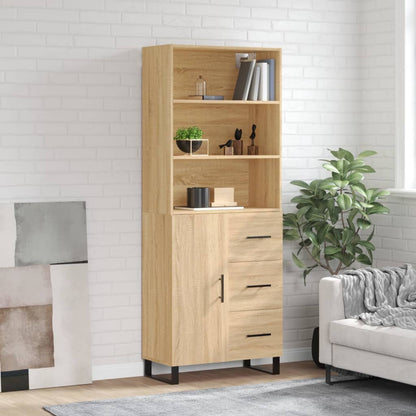 Skap Sonoma Eik 69,5x34x180 cm