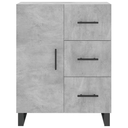 Skap Betonggrå 69,5x34x180 cm
