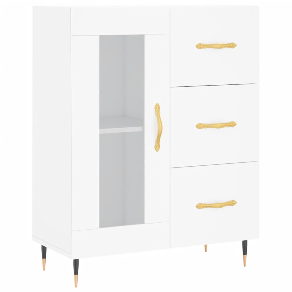 Skap Hvit 69,5x34x180 cm