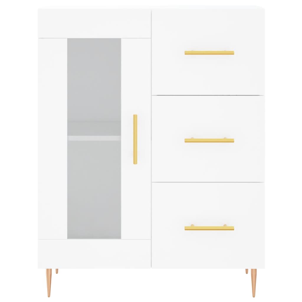 Skap Hvit 69,5x34x180 cm