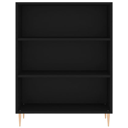 Skap Svart 69,5x32,5x180 cm