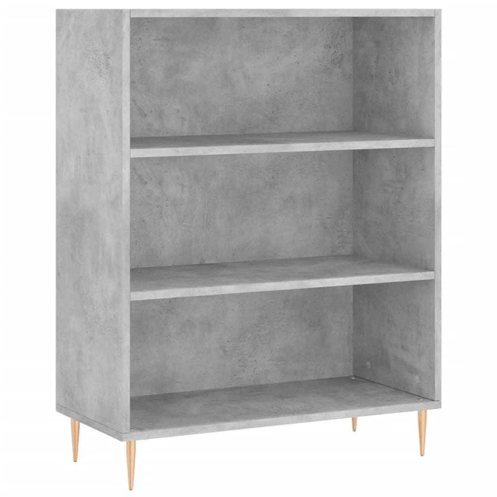 Skap Betonggrå 69,5x32,5x180 cm