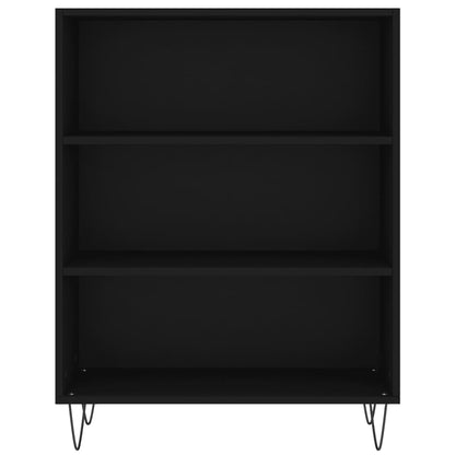 Skap Svart 69,5x32,5x180 cm