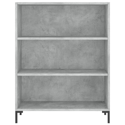 Skap Betonggrå 69,5x32,5x180 cm