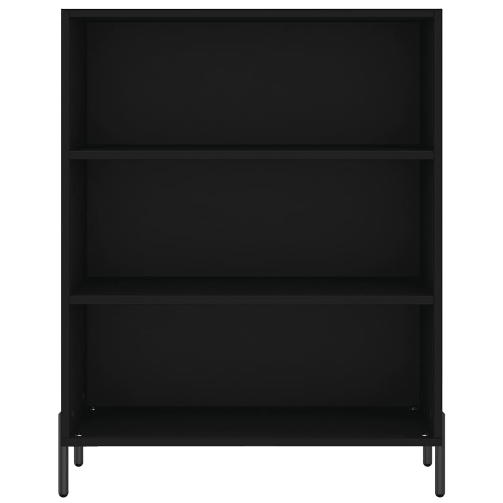 Skap Svart 69,5x32,5x180 cm