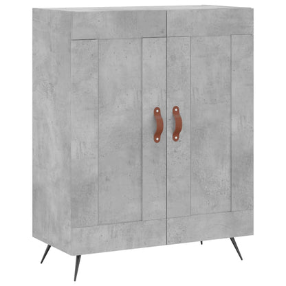 Skap Betonggrå 69,5x34x180 cm