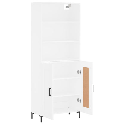 Skap Hvit 69,5x34x180 cm