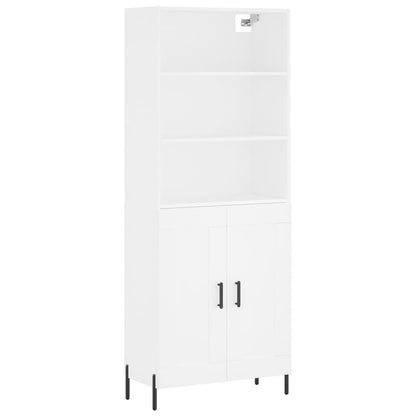 Skap Hvit 69,5x34x180 cm