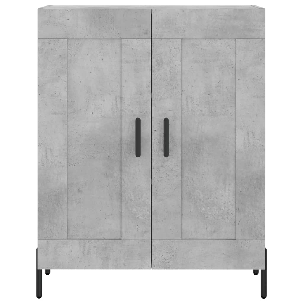 Skap Betonggrå 69,5x34x180 cm