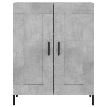 Skap Betonggrå 69,5x34x180 cm