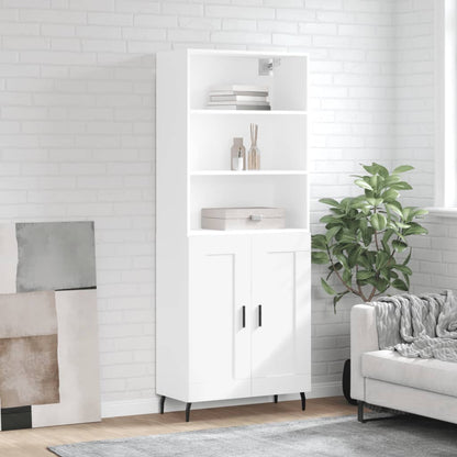 Skap Hvit 69,5x34x180 cm
