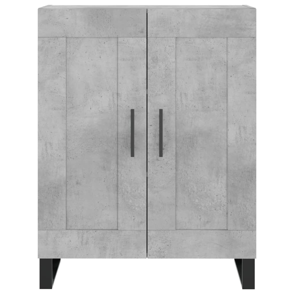 Skap Betonggrå 69,5x34x180 cm