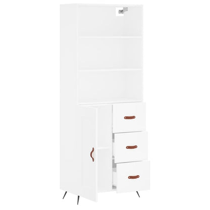 Skap Hvit 69,5x34x180 cm