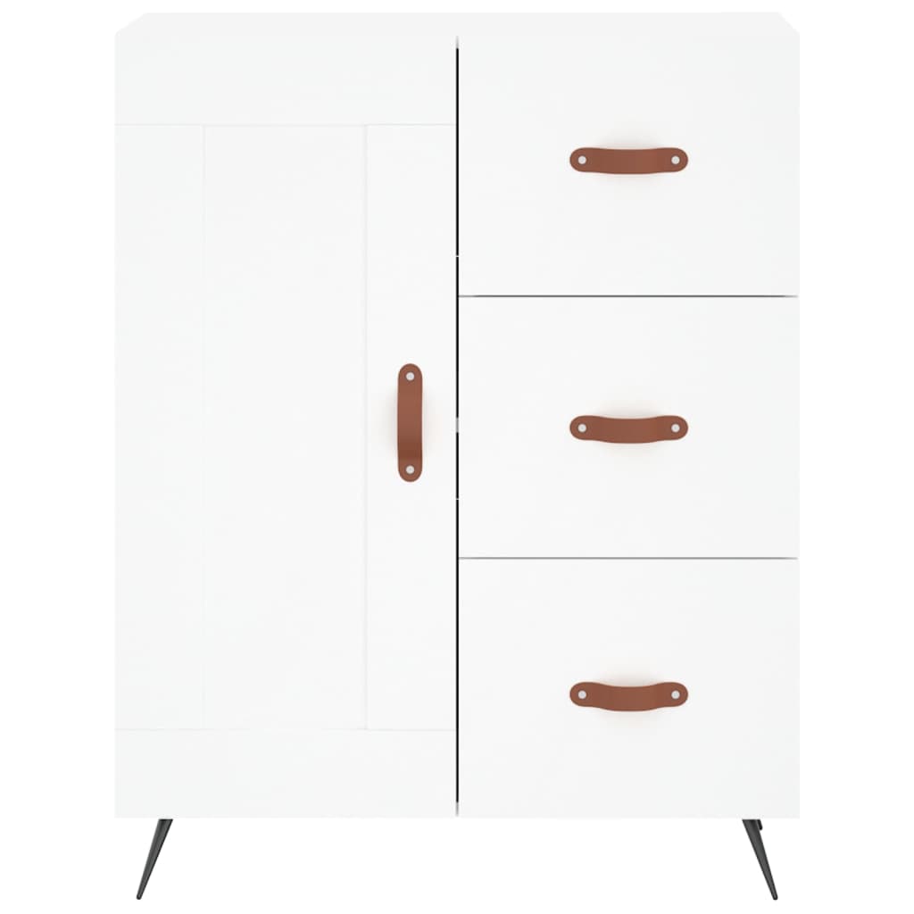 Skap Hvit 69,5x34x180 cm
