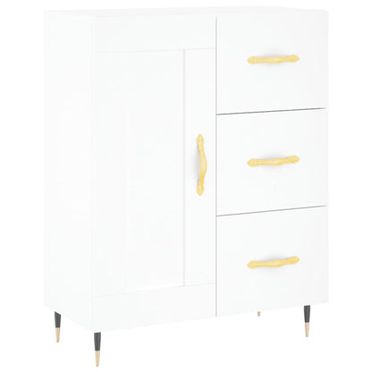 Skap Hvit 69,5x34x180 cm