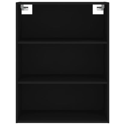 Skap Svart 69,5x34x180 cm