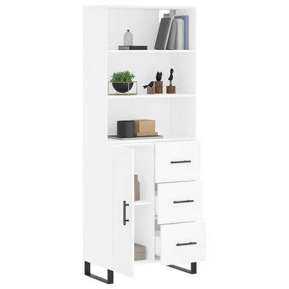 Skap Hvit 69,5x34x180 cm