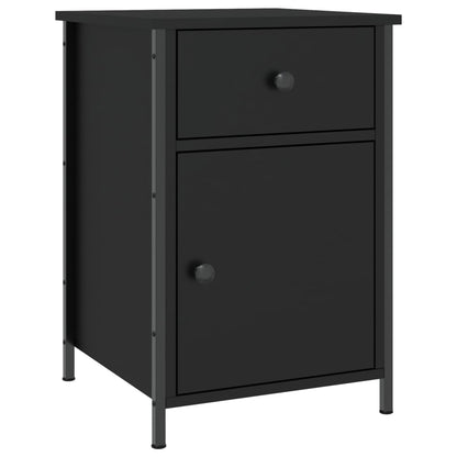 Nattbord Sengbord Svart 40x42x60 cm