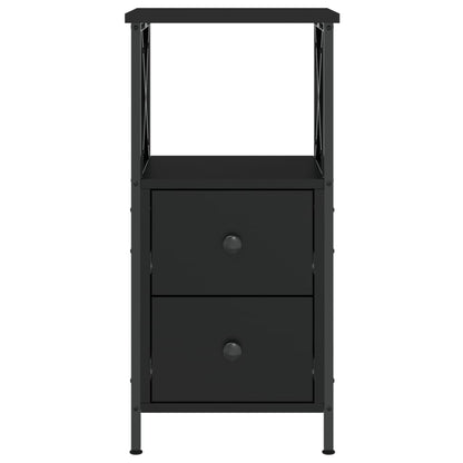 Nattbord Sengbord Svart 34x35,5x70 cm