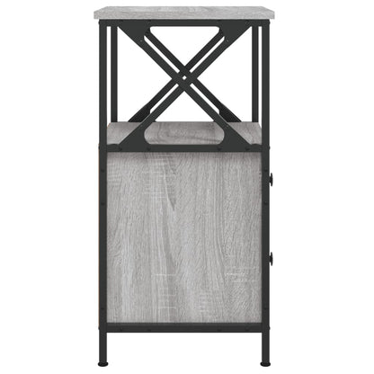 Nattbord Sengbord Sonoma Grå 34x35,5x70 cm