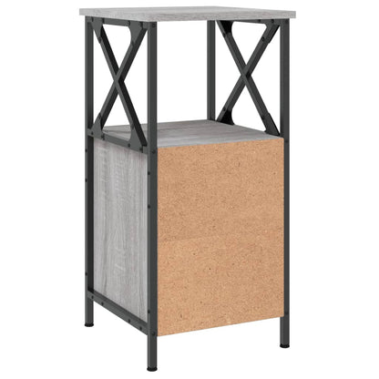 Nattbord Sengbord Sonoma Grå 34x35,5x70 cm