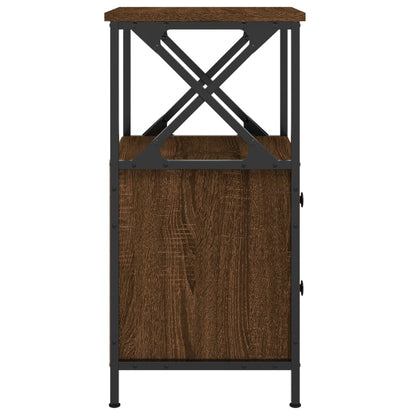 Nattbord Sengbord Brun Eik 34x35,5x70 cm