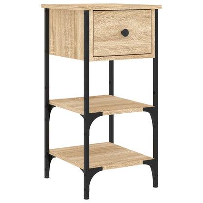 Nattbord Sengbord Sonoma Eik 34x36x70 cm