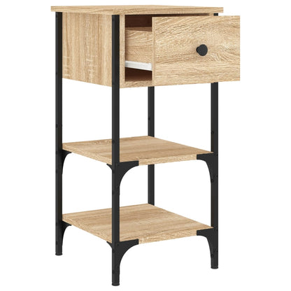 Nattbord Sengbord Sonoma Eik 34x36x70 cm