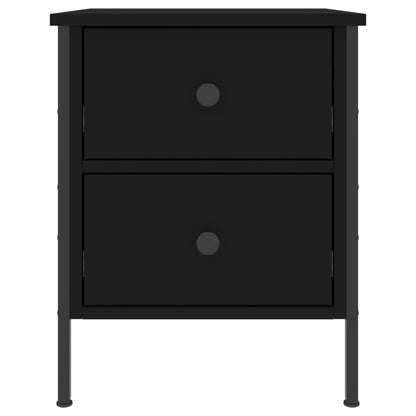 Nattbord Sengbord Svart 40x42x50 cm