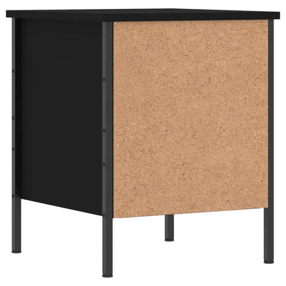 Nattbord Sengbord Svart 40x42x50 cm