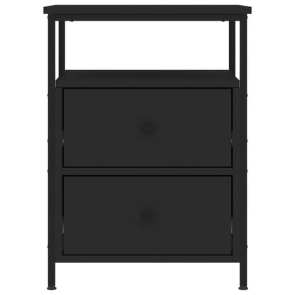 Nattbord Sengbord Svart 44x45x60 cm