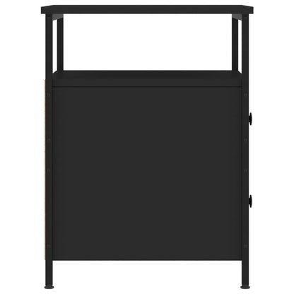 Nattbord Sengbord Svart 44x45x60 cm