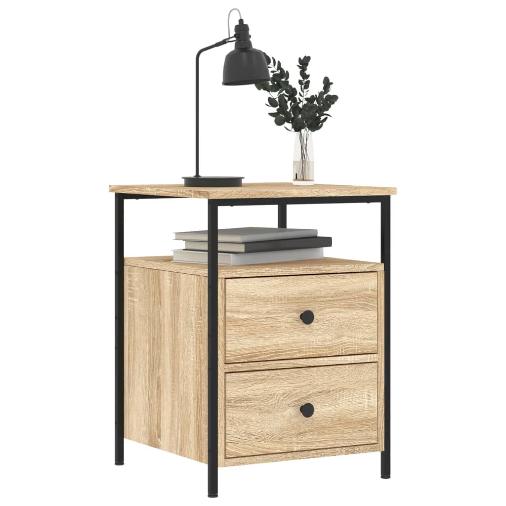Nattbord Sengbord Sonoma Eik 44x45x60 cm