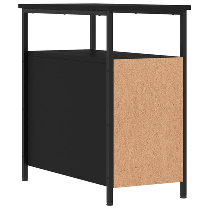 Nattbord Sengbord Svart 30x60x60 cm