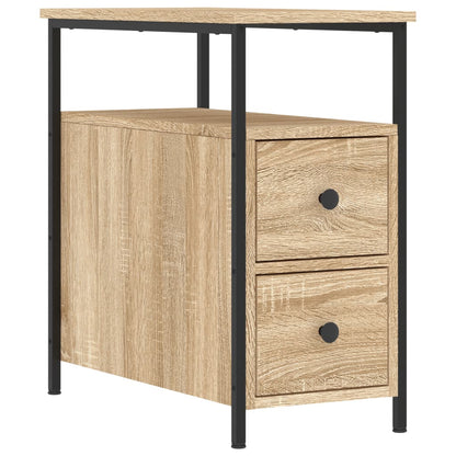Nattbord Sengbord Sonoma Eik 30x60x60 cm