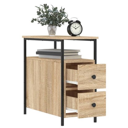 Nattbord Sengbord Sonoma Eik 30x60x60 cm