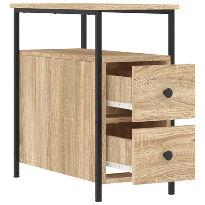 Nattbord Sengbord Sonoma Eik 30x60x60 cm