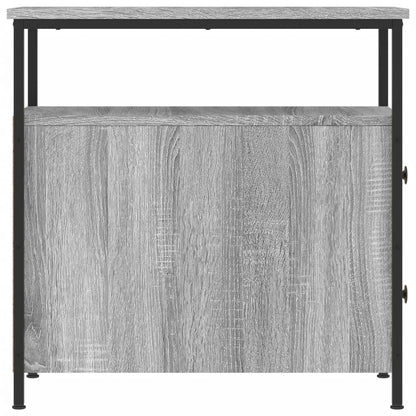Nattbord Sengbord Sonoma Grå 30x60x60 cm