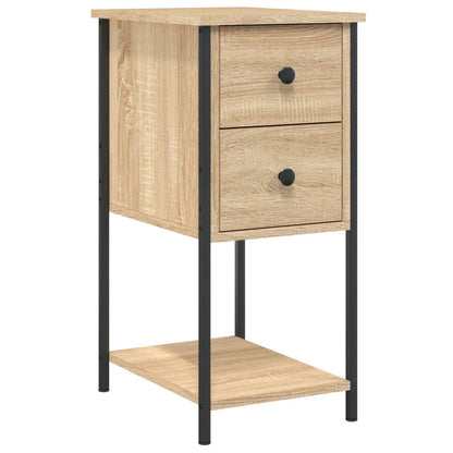 Nattbord Sengbord Sonoma Eik 32x42x70 cm