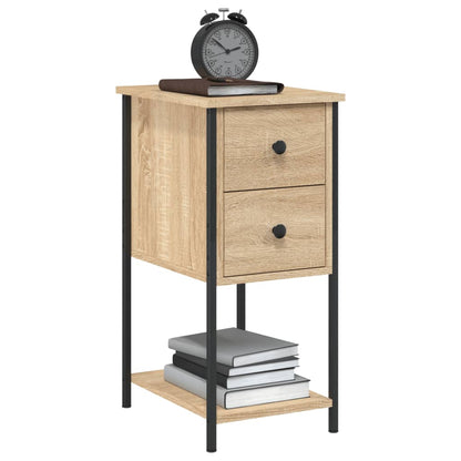 Nattbord Sengbord Sonoma Eik 32x42x70 cm