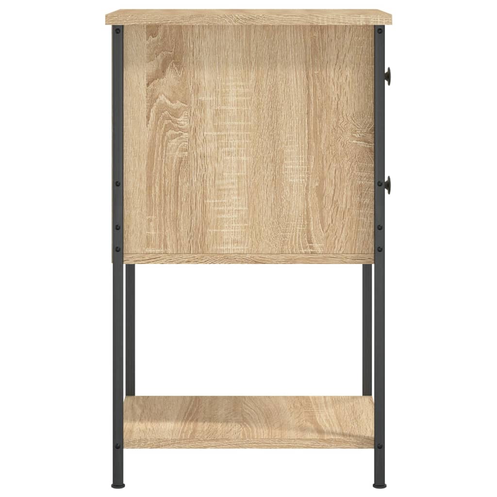 Nattbord Sengbord Sonoma Eik 32x42x70 cm