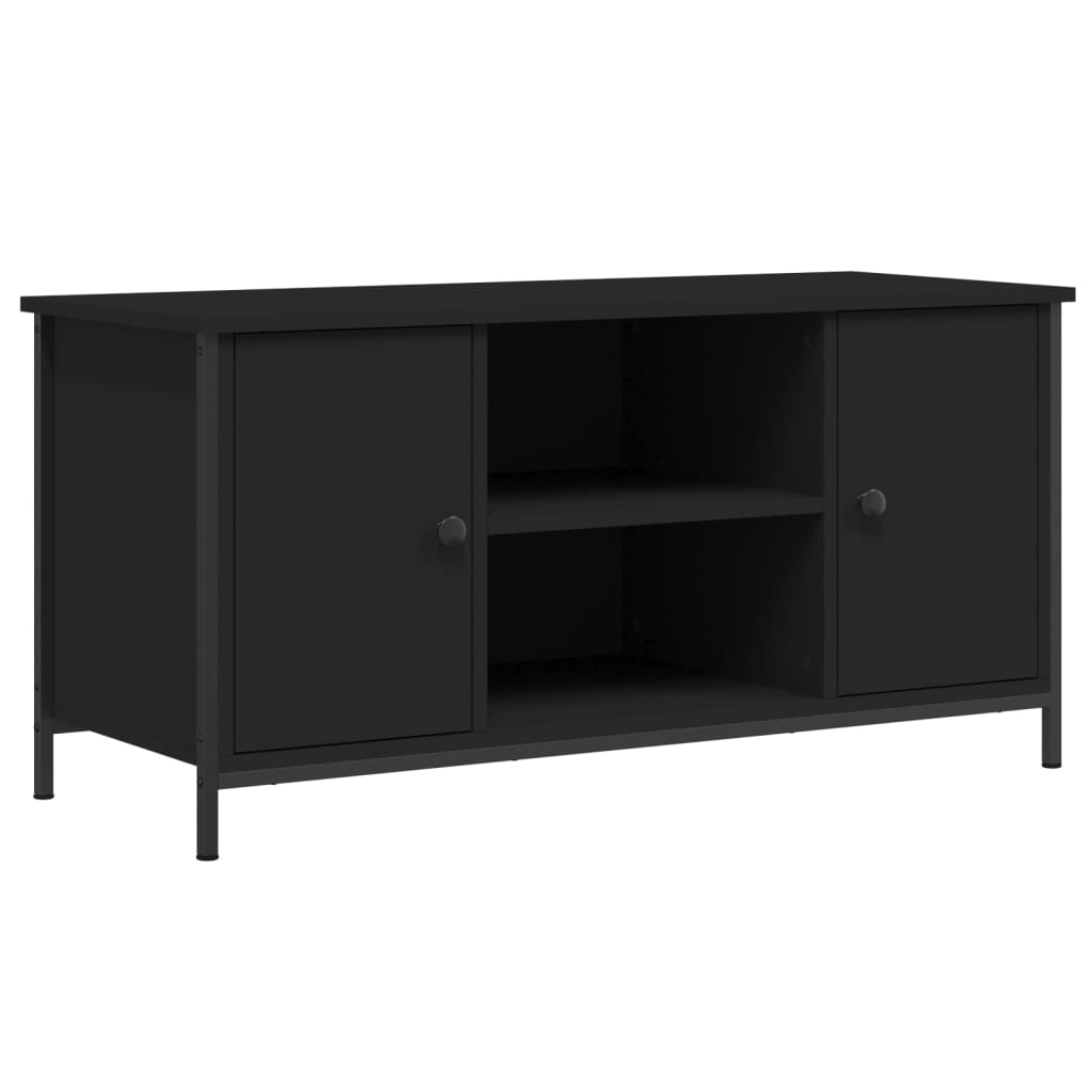 TV-Møbel Svart TV-benk 100x40x50 cm