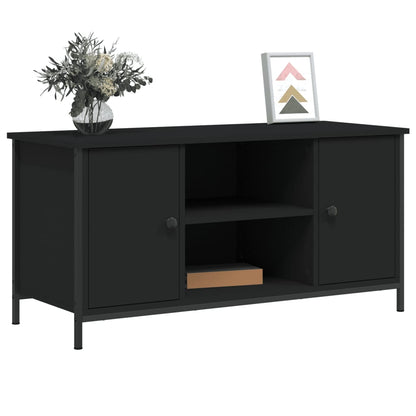 TV-Møbel Svart TV-benk 100x40x50 cm