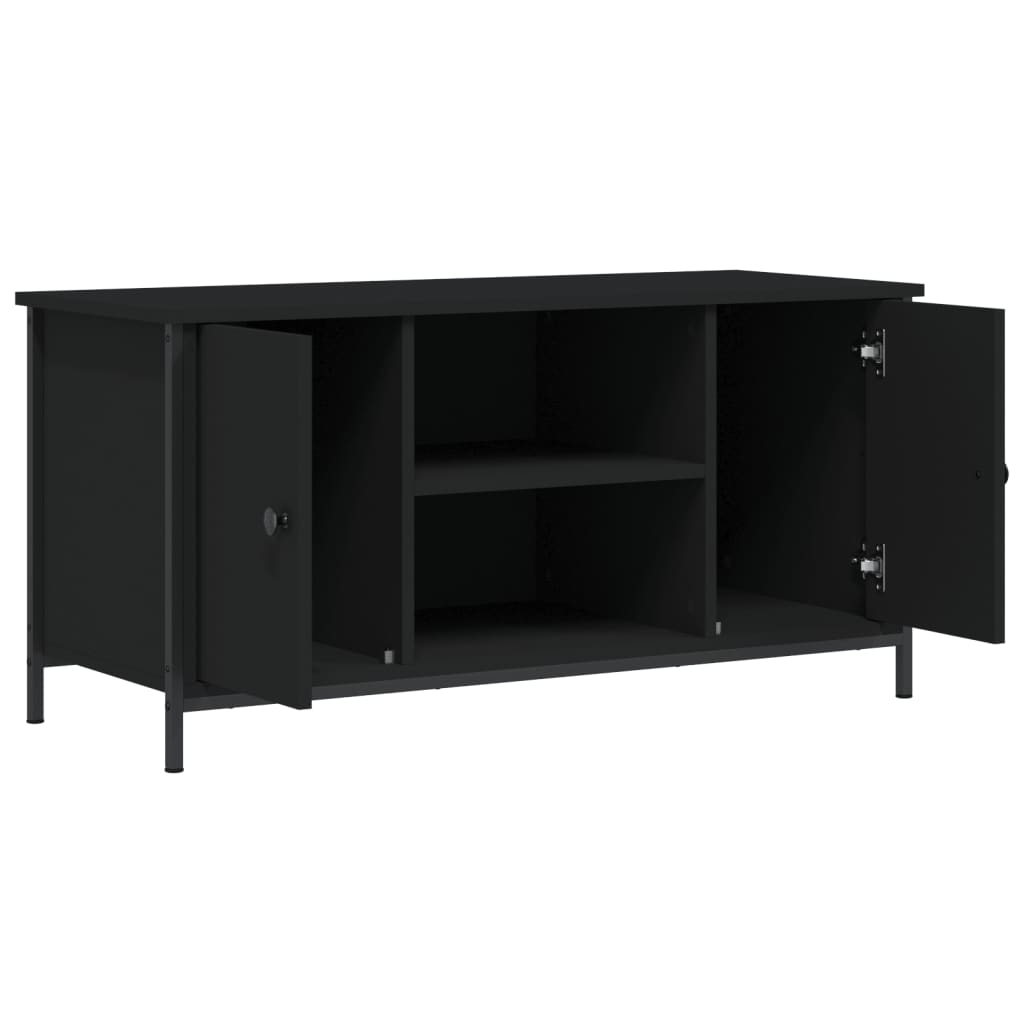 TV-Møbel Svart TV-benk 100x40x50 cm