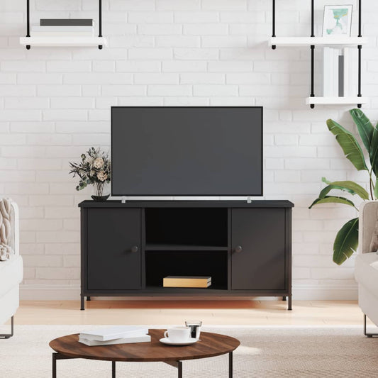 TV-Møbel Svart TV-benk 100x40x50 cm
