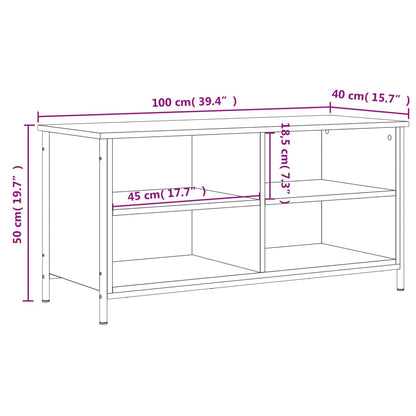 TV-Møbel Sonoma Eik TV-benk 100x40x50 cm