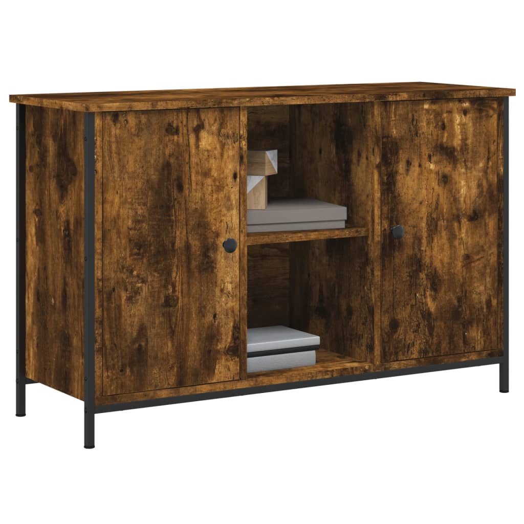 TV-Møbel Røkt Eik TV-benk Sonoma Eik 100x35x65 cm