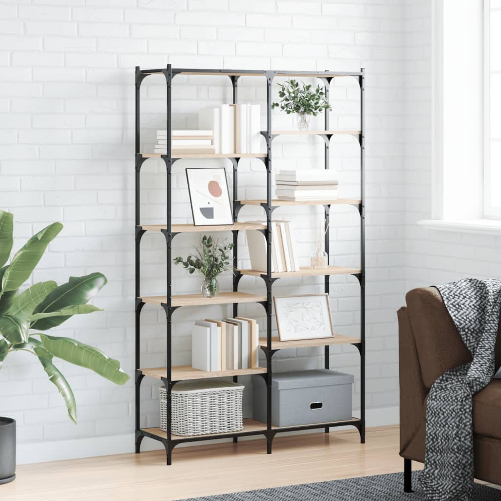 Bokhylle Sonoma Eik 100x32x170 cm