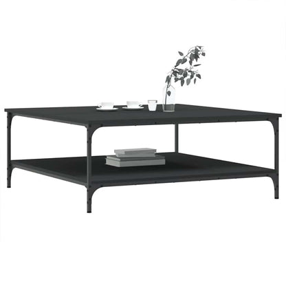 Salongbord Sofabord Svart 100x100x40 cm