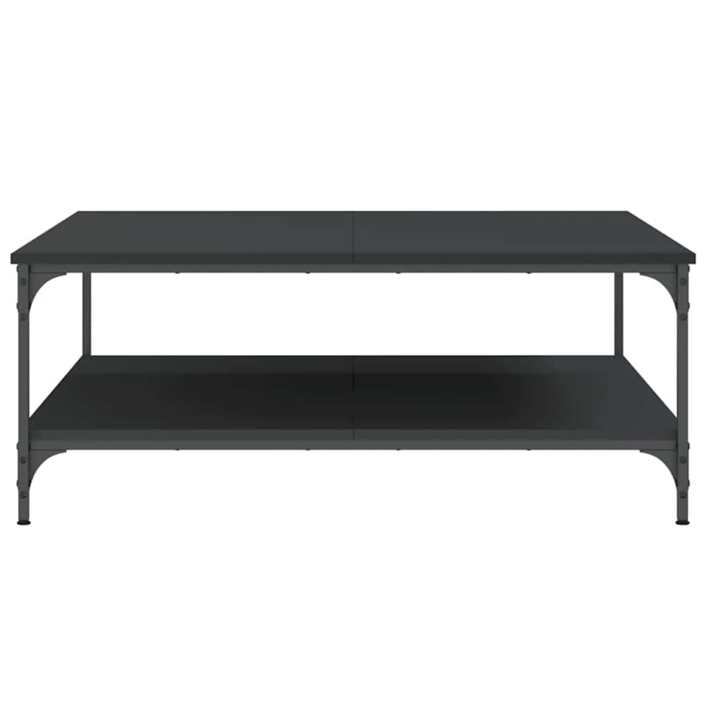 Salongbord Sofabord Svart 100x100x40 cm